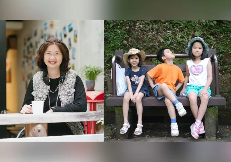 丘美珍30多歲就當上了總編輯，職涯一片光明，但她卻在42歲時「裸辭」，回家陪三個小孩。未來Family提供
