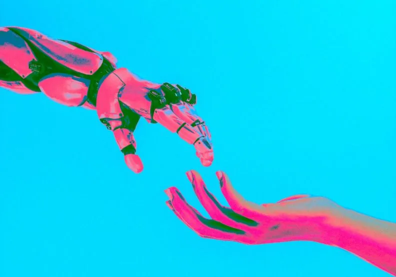 《我們與機器人的光明未來》／僅為情境圖，取自unsplash