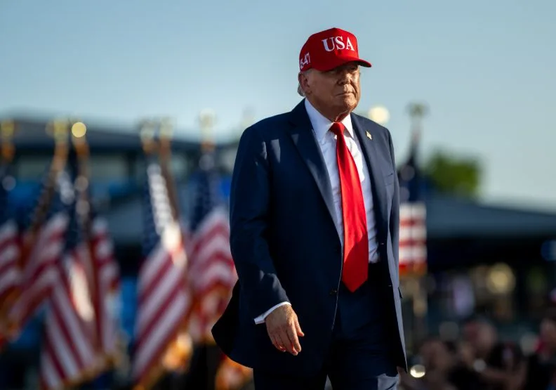 川普強硬移民立場與地緣政治操作，使美國社會分裂加劇。Flickr by The White House