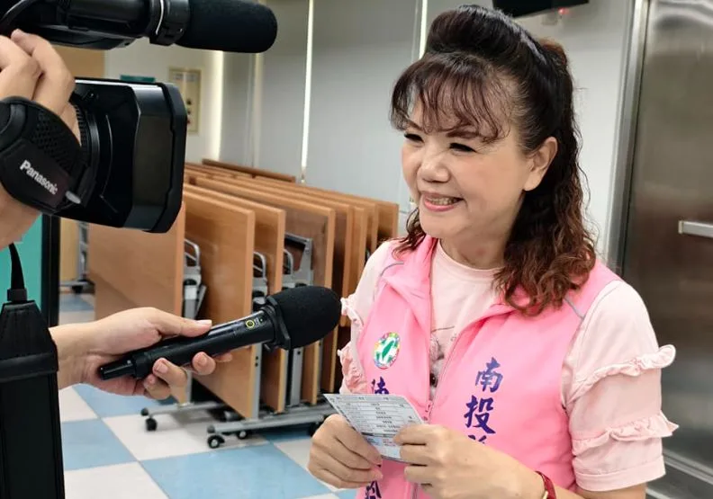 民進黨南投縣議員陳玉鈴。取自臉書@南投縣議員 陳玉鈴