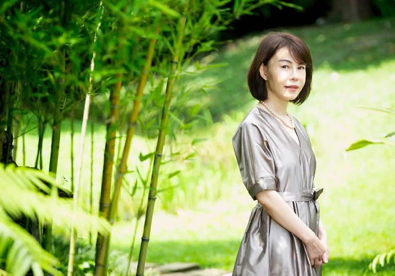 櫟莊園美術館創辦人謝燕妮。謝燕妮提供