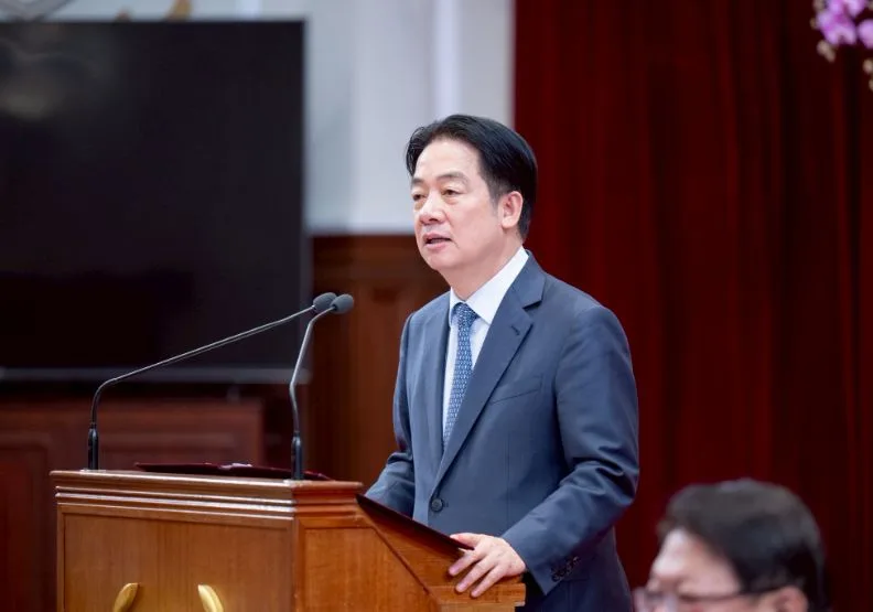 總統賴清德。總統府提供