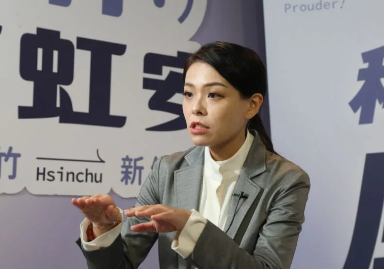 遭停職的新竹市長高虹安。遠見資料庫