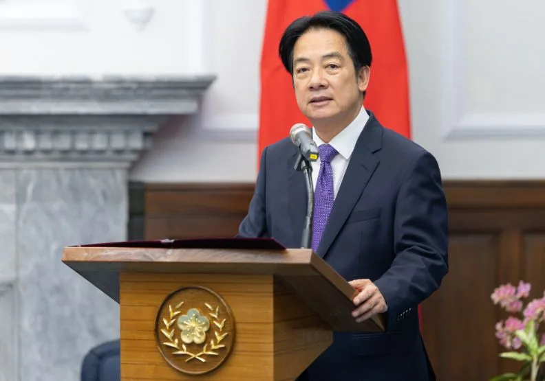 兩岸緊張升溫，如何化解僵局，考驗領導人的智慧（圖為總統賴清德）。總統府提供