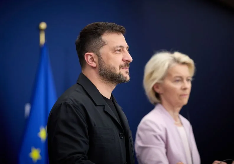 烏克蘭總統澤倫斯基。取自X@ZelenskyyUa