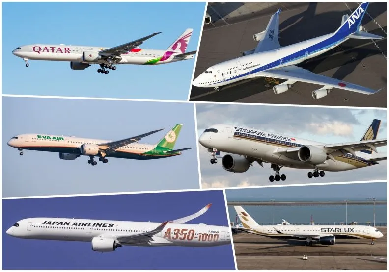 全球最乾淨的10大航空公司，台灣航空公司備受肯定