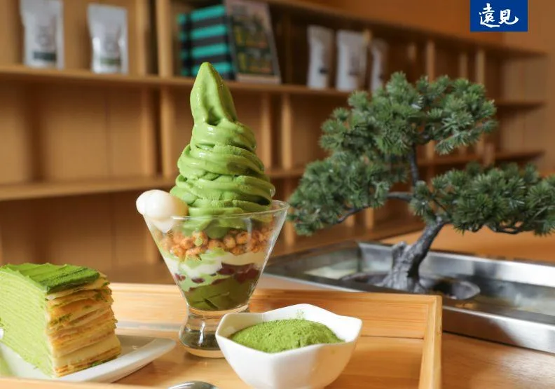 「御前上茶」做出抹茶專賣店通路第一、年收8000萬的成績。黃菁慧攝