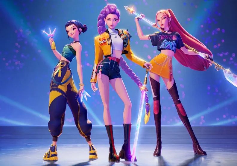 《Kpop 獵魔女團》在上線後引起了全球的熱潮。Netflix