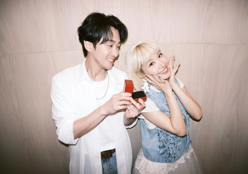 Lulu、陳漢典宣布結婚嚇傻大家。取自Lulu黃路梓茵ig@sunnygirl800424