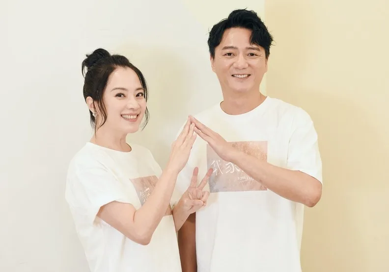 高伊玲和藍葦華在《我家的事》飾演夫妻，兩人也有非常好的默契。魯皓平攝