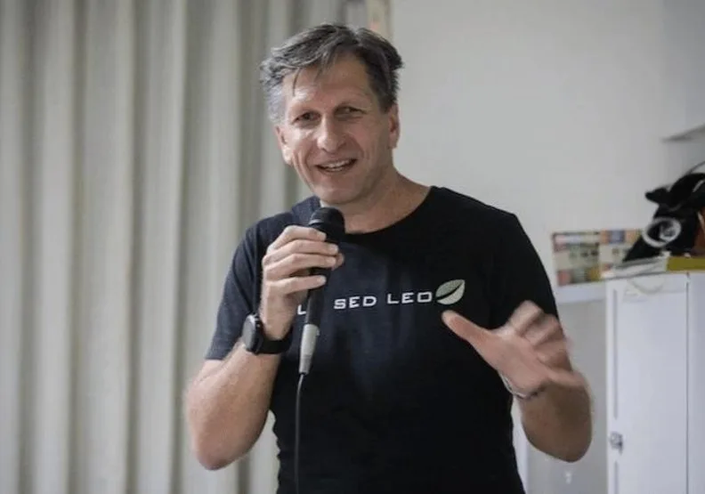Tether前執行長、現任Bitfinex執行長方雋哲（Jean-Louis Van der Velde）。 取自經濟日報