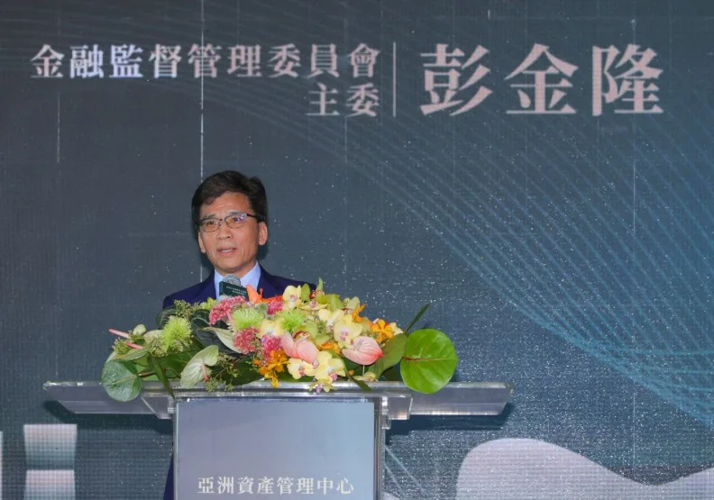 金管會主委彭金隆。黃菁慧攝