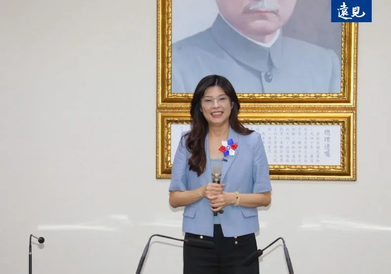 鄭麗文當選國民黨主席，蘇義傑攝影。