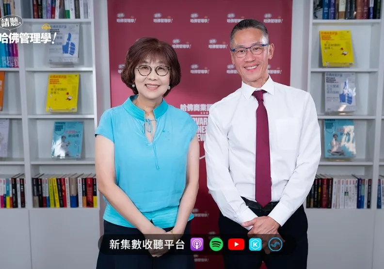 遠見雜誌社長楊瑪利與清華校長大學高為元。遠見創意製作攝