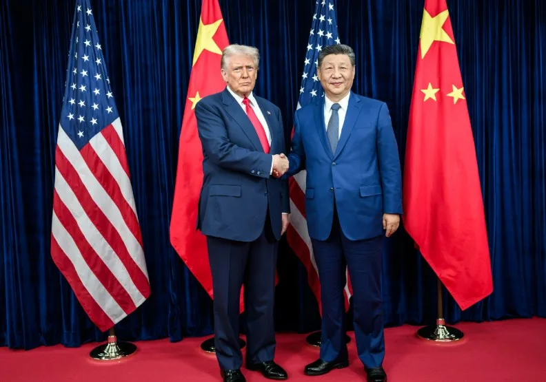 美國總統川普、中國國家主席習近平再度通話討論多項議題。Flickr by The White House