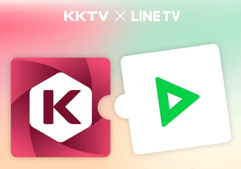 LINE TV與KKTV今天宣布合併。取自臉書@KKTV