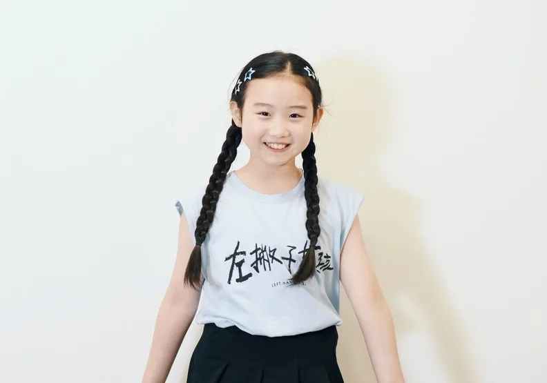葉子綺在《左撇子女孩》中有非常自然可愛的演出。魯皓平攝