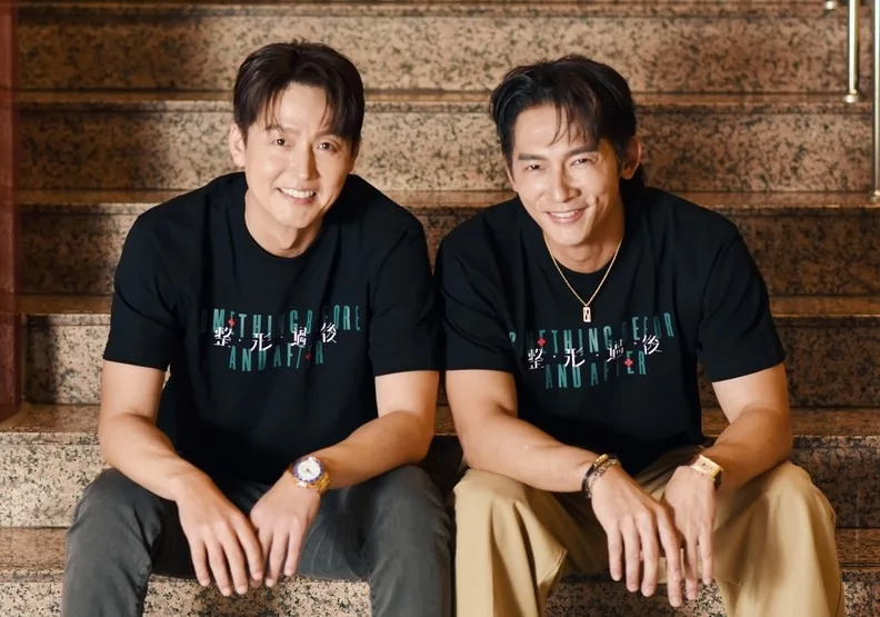 温昇豪與李廷鎮多年好交情，力邀對方一起拍攝《整形過後》。魯皓平攝