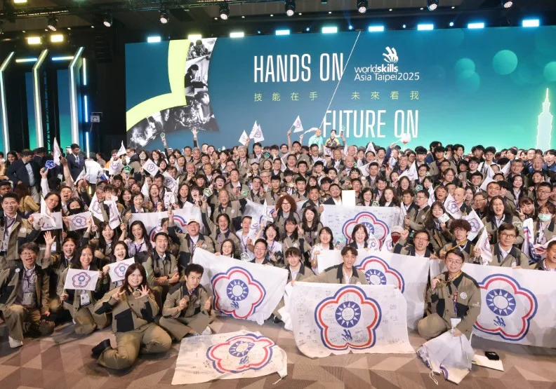 2025亞洲技能競賽臺灣代表團。取自勞動部
