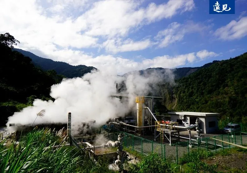宜蘭仁澤地熱發電站。陳之俊攝