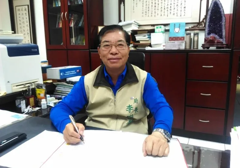 台南市前消防局長李明峯在位15年，是六都任職最長的消防局長。取自聯合新聞網