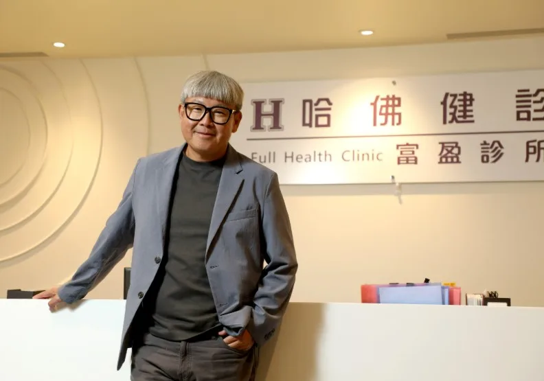 圖／敏盛醫療執行長楊弘仁。張智傑攝影。
