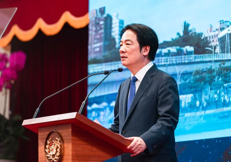 監察院今天公布總統賴清德就任後第2次財產申報資料。取自中華民國總統府