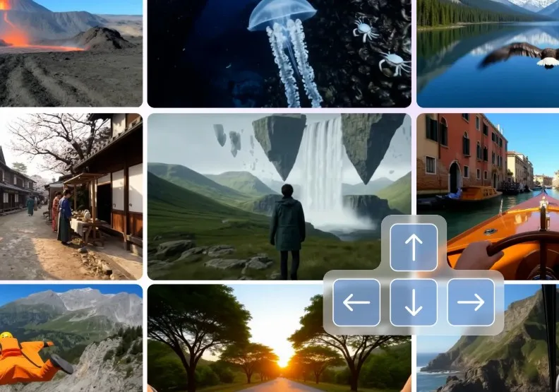 Google DeepMind在八月更新「Genie 3」。取自Google Deepmind