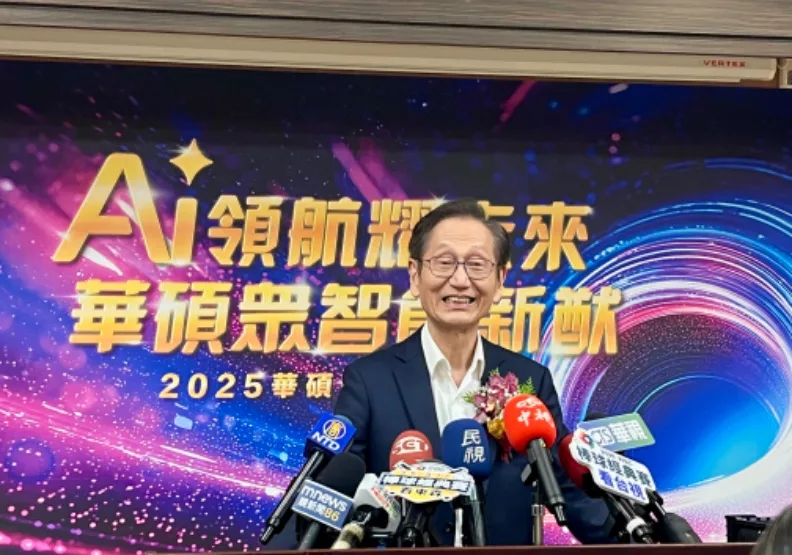 華碩董事長施崇棠。吳季柔攝
