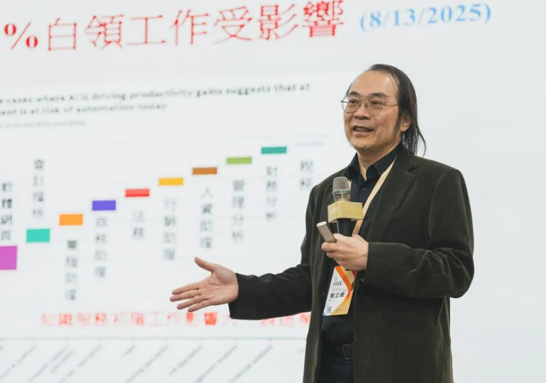 Google台灣前總經理簡立峰。115年全國大專院校校長會議提供
