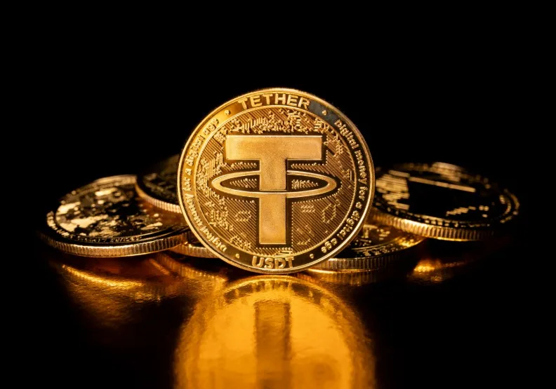 全球最大穩定幣發行商Tether所推出的Tether Gold，成為新一波市場領頭羊。僅為情境配圖，shutterstock