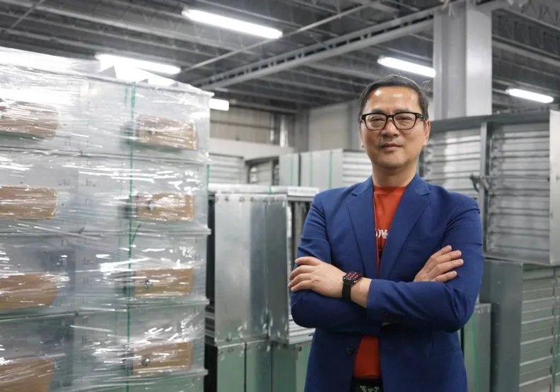 云風實業許志淞董事長。云風實業提供