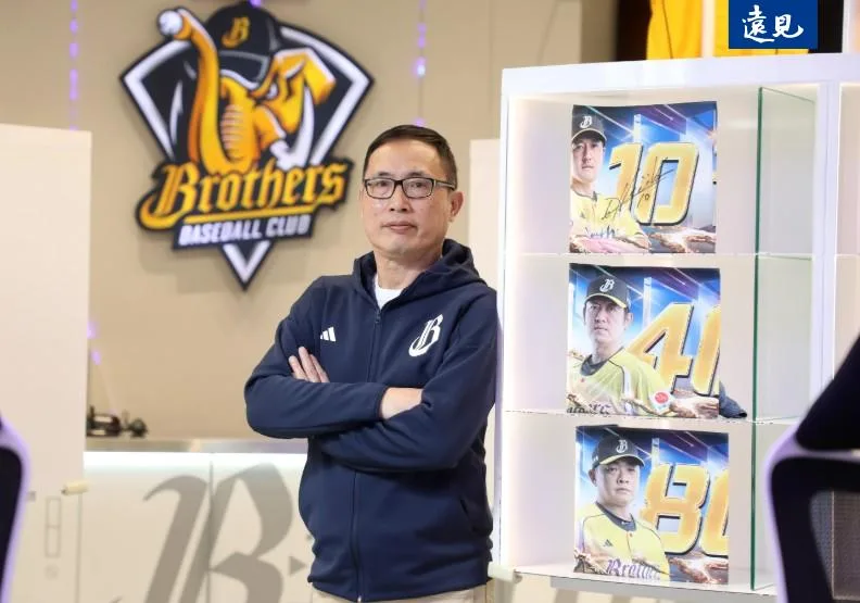 中信兄弟領隊劉志威。張智傑攝