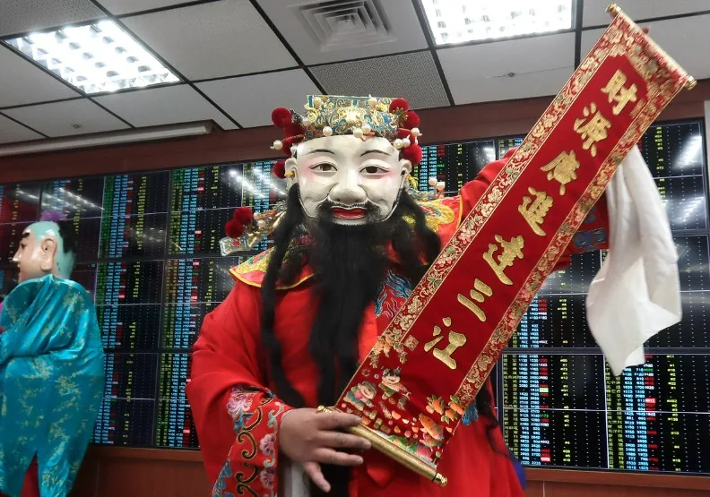 台股行情強強滾。達志影像