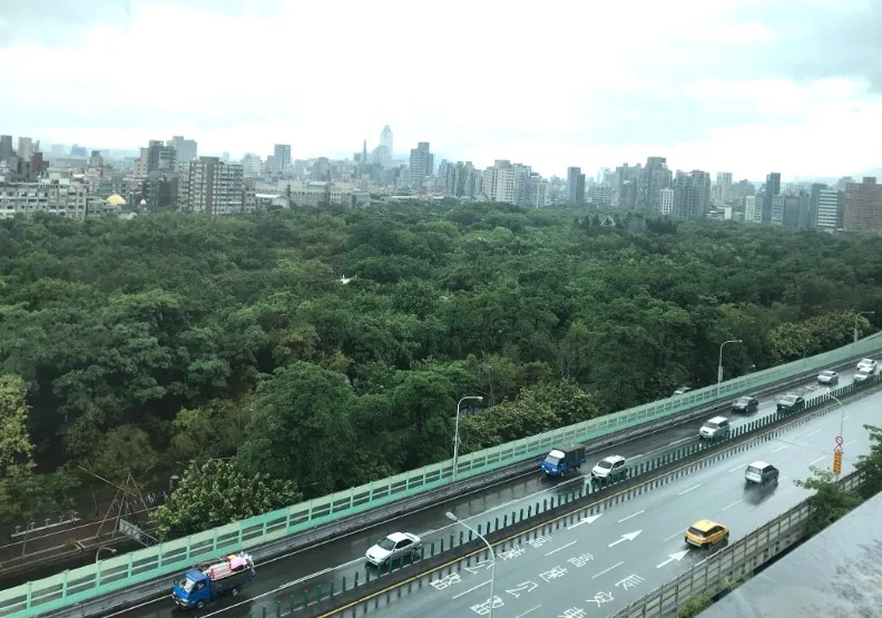 建國高架橋係台灣城市建設中最早的一條高架道路。郭瓊瑩提供