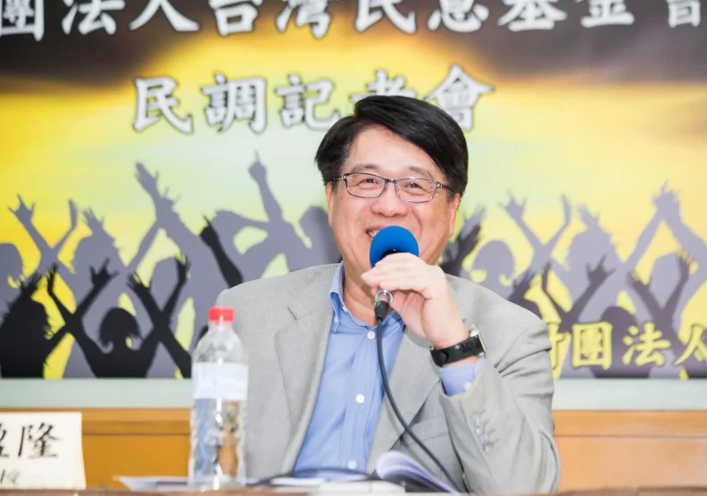 準中選會主委游盈隆政治學者出身。取自臉書@游盈隆