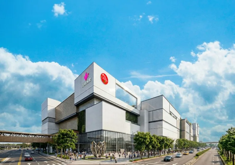 台中漢神洲際購物廣場外觀。台中漢神洲際提供