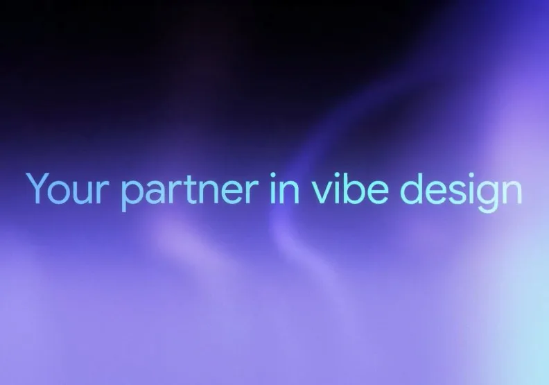 Google推出的AI設計工具Stitch近期迎來重大更新，打造「氛圍設計」（vibe design）體驗。取自X@stitchbygoogle