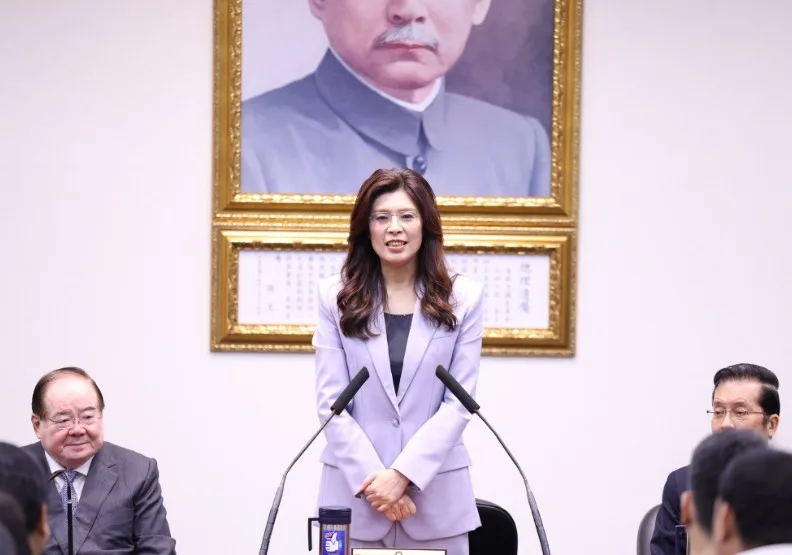 國民黨主席鄭麗文今天展開為期6天的赴中行。取自臉書@鄭麗文
