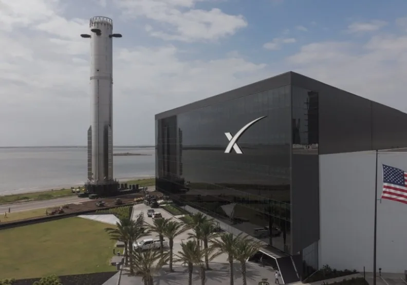 低軌衛星龍頭SpaceX。取自X@SpaceX