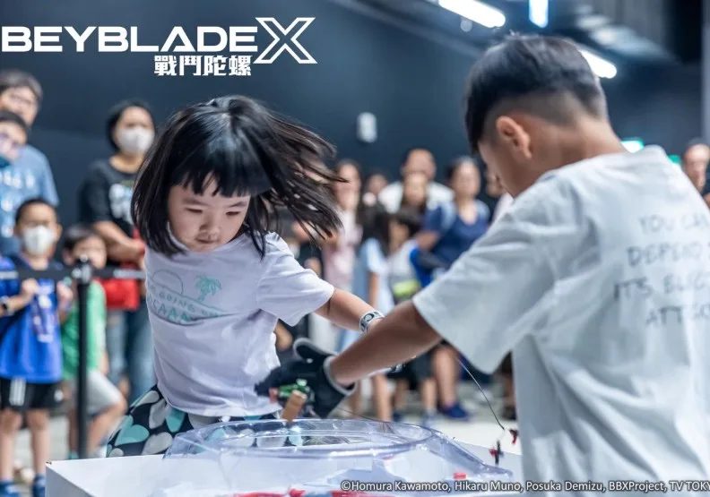 戰鬥陀螺X從童年玩具變成2026年台灣最夯的次文化。取自臉書@戰鬥陀螺 TW
