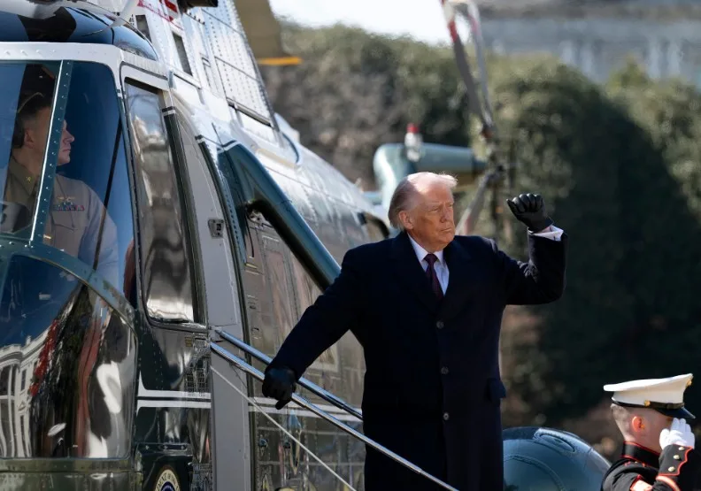 川普支持度創新低。FB@The White House﻿