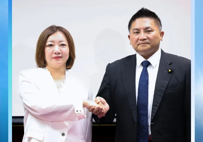 國民黨吳宗憲初選民調擊敗民眾黨陳琬惠。取自中國國民黨KMT臉書