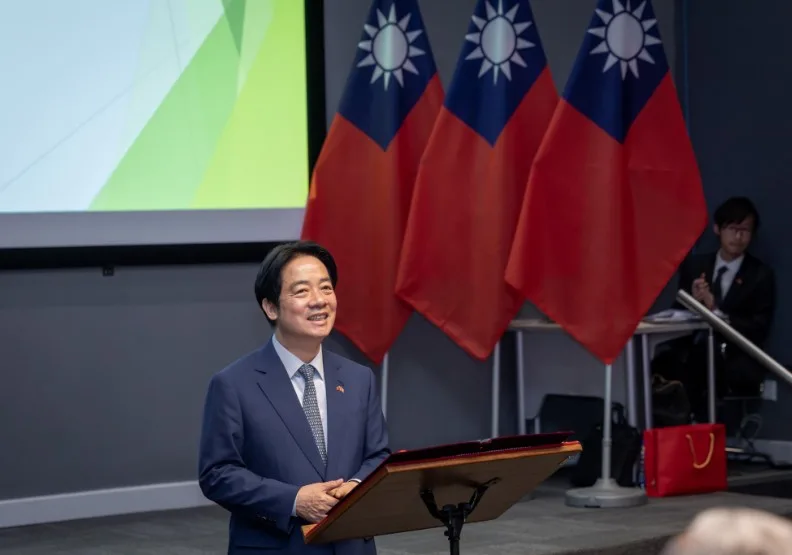 突圍北京外交封鎖，賴清德出訪史瓦帝尼。取自賴清德臉書