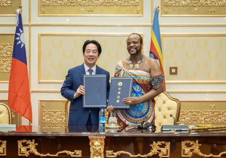 賴清德出訪今返台。取自賴清德臉書