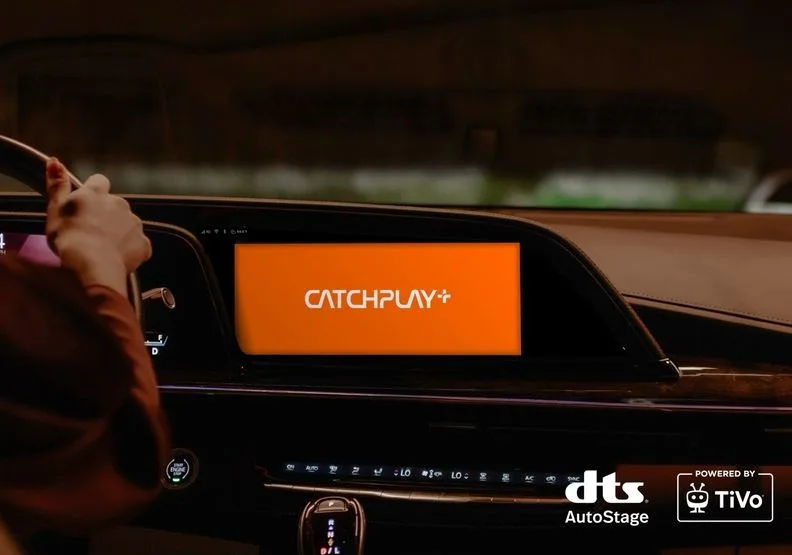CATCHPLAY+宣布將進入車載娛樂領域。CATCHPLAY