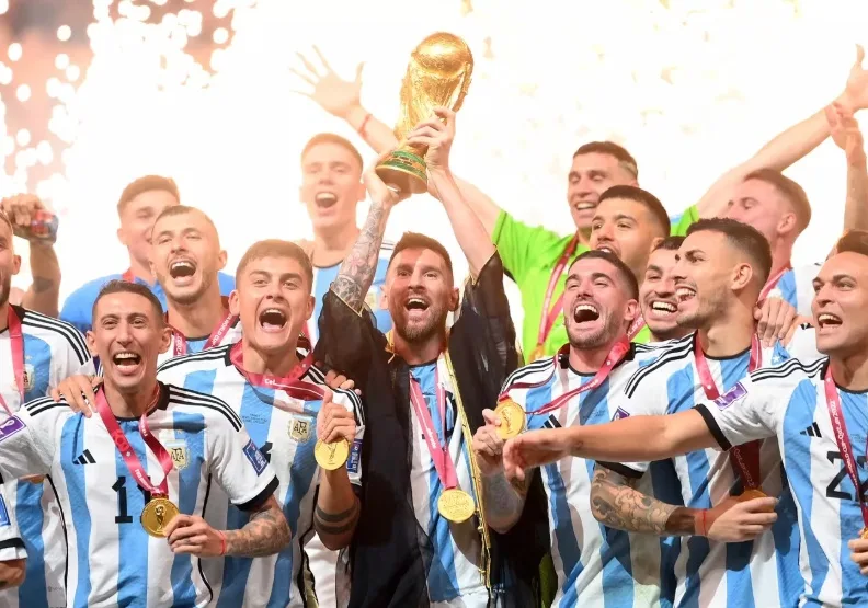 上屆世足冠軍阿根廷。FIFA官網
