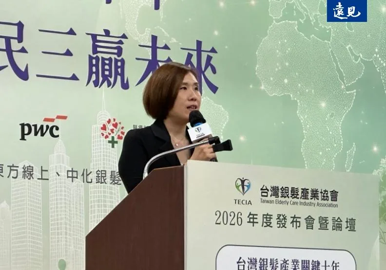 台灣銀髮產業協會理事長林莉婷。周彥妤攝