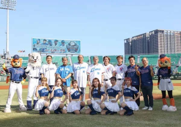 林安可回家了！西武獅首登台北大巨蛋，2027年2月連兩天獻上台日棒球交流賽