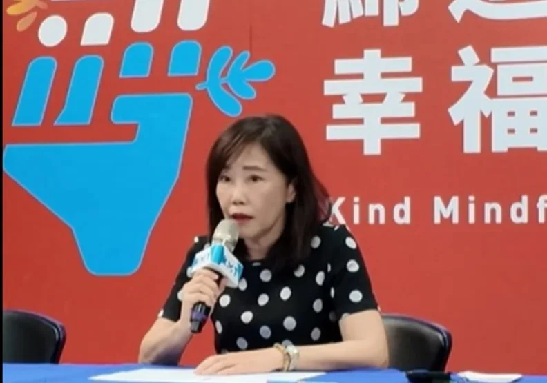 國民黨今天宣布，文傳會主委尹乃菁因個人生涯規劃請辭獲准。取自臉書@中國國民黨 KMT
